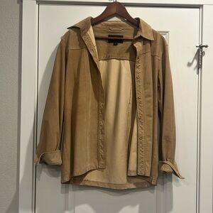 Golden Bear tan leather jacket